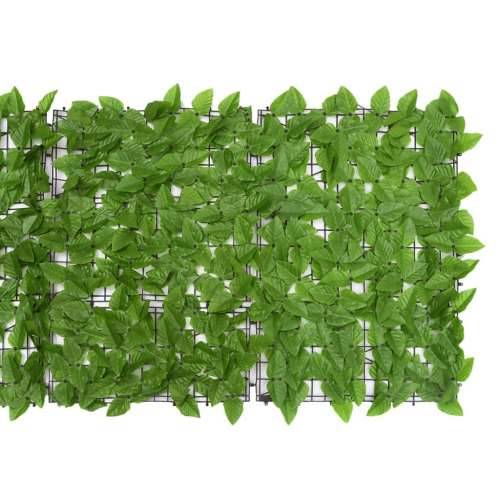 Balkonski zastor sa zelenim lišćem 400 x 75 cm Cijena