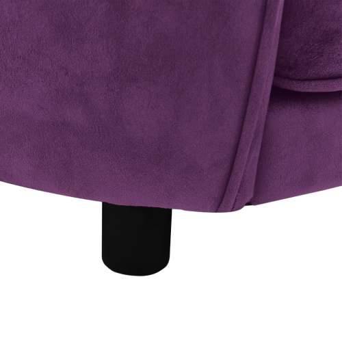 Sofa za pse bordo 69 x 49 x 40 cm plišana - Tamno crvena Cijena