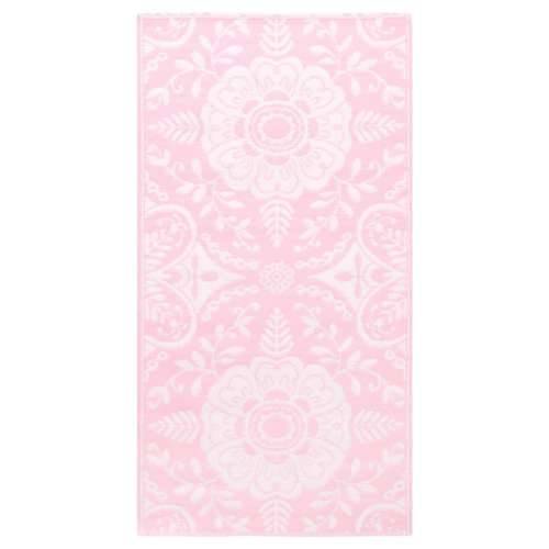 Vanjski tepih ružičasti 120 x 180 cm PP Cijena