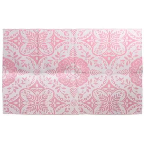 Vanjski tepih ružičasti 190 x 290 cm PP Cijena