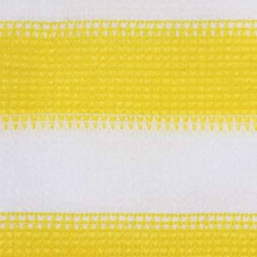 Balkonski zastor žuto-bijeli 120 x 600 cm HDPE Cijena