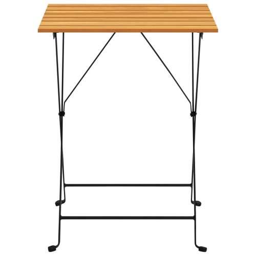 Bistro stol 55 x 54 x 71 cm od masivnog bagremovog drva Cijena