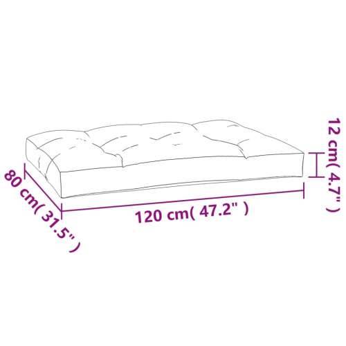 Jastuci za palete 2 kom s uzorkom lišća od tkanine Cijena