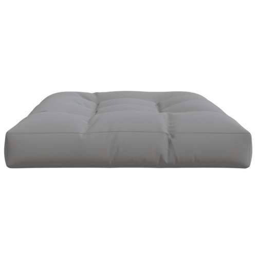 Jastuk za palete 120 x 80 x 12 cm sivi od tkanine Cijena