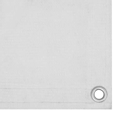 Balkonski zastor bijeli 120 x 500 cm HDPE Cijena