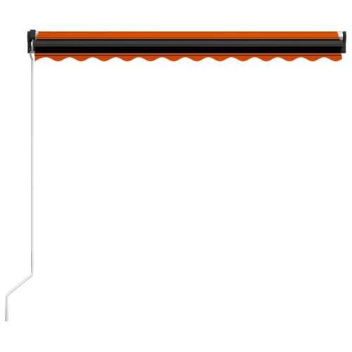 Tenda na ručno uvlačenje 350 x 250 cm narančasto-smeđa - Šareni 350 x 250 cm 1 Cijena