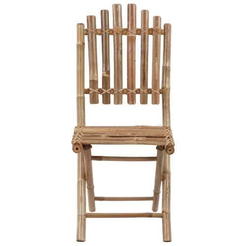 5-dijelni sklopivi vrtni blagovaonski set od bambusa - Crvena 40 x 40 x 4 cm 4 Cijena