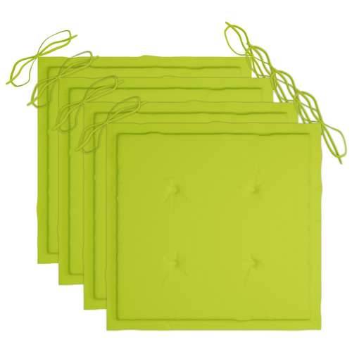 5-dijelni sklopivi vrtni blagovaonski set od bambusa - Svjetlozelena 40 x 40 x 4 cm 4 Cijena