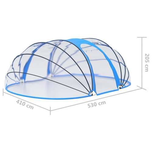 Bazenska kupola ovalna 530 x 410 x 205 cm Cijena
