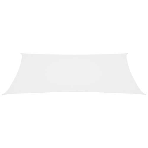 Jedro protiv sunca od tkanine Oxford pravokutno 2x4,5 m bijelo Cijena