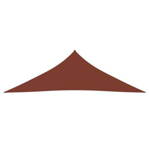 Jedro za zaštitu od sunca od tkanine trokutasto 3x3x4,24 m terakota - Terakota 3 x 3 x 4.24 m 1 Cijena