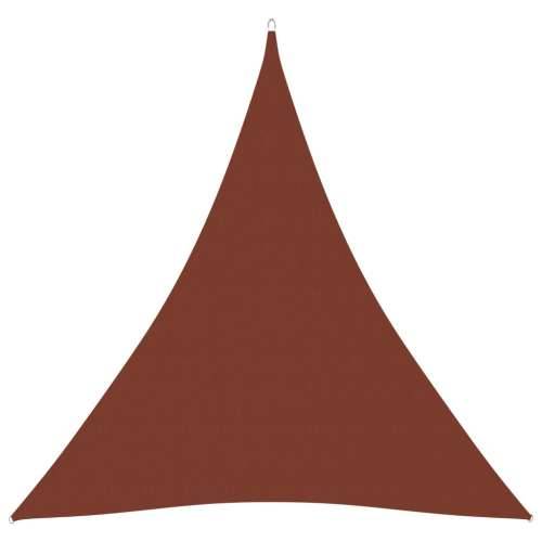 Jedro za zaštitu od sunca od tkanine trokutasto 4,5x4,5x4,5 m terakota - Terakota 4.5 x 4.5 x 4.5 m 1 Cijena