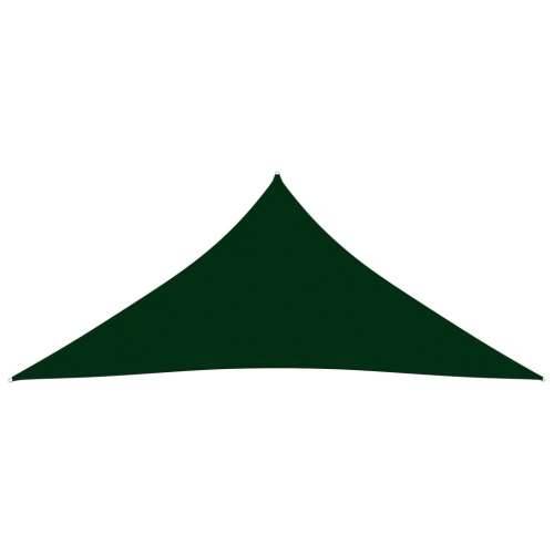 Jedro za zaštitu od sunca trokutasto tkanina 3,6x3,6x3,6 m tamnozeleno - Tamnozelena 3.6 x 3.6 x 3.6 m 1 Cijena