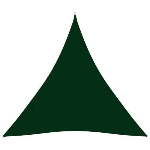 Jedro za zaštitu od sunca od tkanine trokutasto 5x5x5 m tamnozeleno - Tamnozelena 5 x 5 x 5 m 1 Cijena