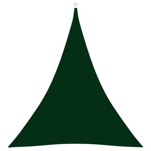 Jedro za zaštitu od sunca od tkanine trokutasto 5x6x6 m tamnozeleno - Tamnozelena 5 x 6 x 6 m 1 Cijena