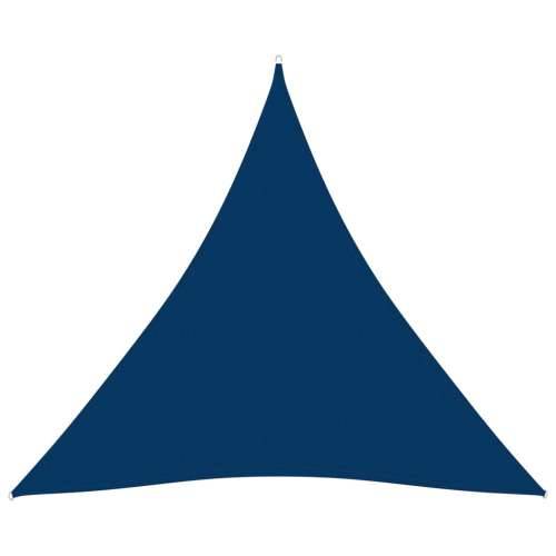Jedro za zaštitu od sunca od tkanine Oxford trokutasto 4x5x5 m plavo  - Plava 4 x 5 x 5 m 1 Cijena