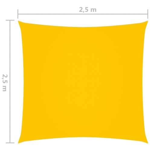 Jedro za zaštitu od sunca od tkanine četvrtasto 2,5 x 2,5 m žuto - Žuta 2.5 x 2.5 m 1 Cijena