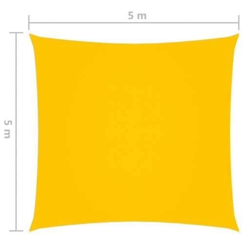 Jedro za zaštitu od sunca od tkanine Oxford četvrtasto 5 x 5 m žuto - Žuta 5 x 5 m 1 Cijena