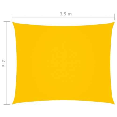 Jedro za zaštitu od sunca od tkanine Oxford pravokutno 2 x 3,5 m žuto - Žuta 2 x 3.5 m 1 Cijena