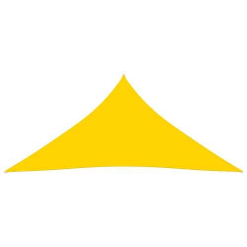 Jedro za zaštitu od sunca od tkanine Oxford trokutasto 5x5x5 m žuto - Žuta 5 x 5 x 5 m 1 Cijena