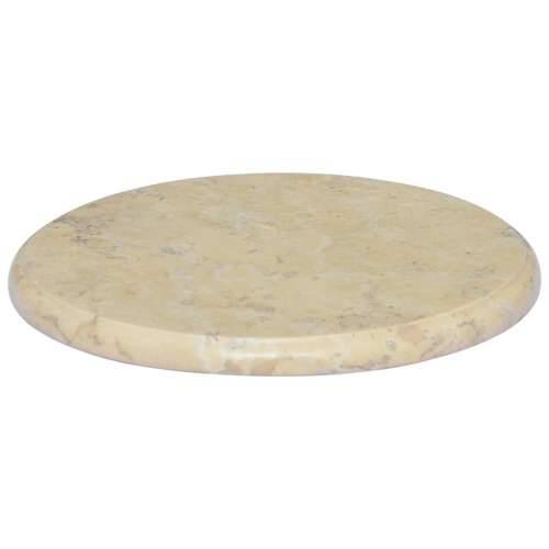 Stolna ploča krem Ø 40 x 2,5 cm mramorna - Krema Ø 40 x 2.5 cm 1 Cijena