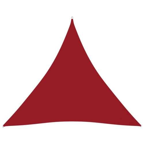 Jedro za zaštitu od sunca od tkanine Oxford trokutasto 3x3x3 m crveno - Crvena 3 x 3 x 3 m 1 Cijena