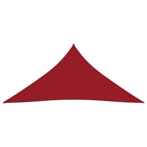 Jedro za zaštitu od sunca od tkanine Oxford trokutasto 3x3x3 m crveno - Crvena 3 x 3 x 3 m 1 Cijena