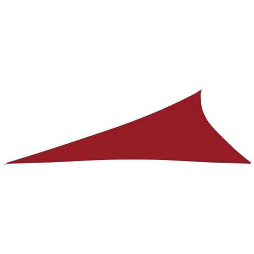 Jedro za zaštitu od sunca od tkanine Oxford trokutasto 3x4x5 m crveno - Crvena 3 x 4 x 5 m 1 Cijena
