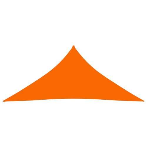 Jedro za zaštitu od sunca trokutasto tkanina 4,5x4,5x4,5 m narančasto - Narančasta 4.5 x 4.5 x 4.5 m 1 Cijena
