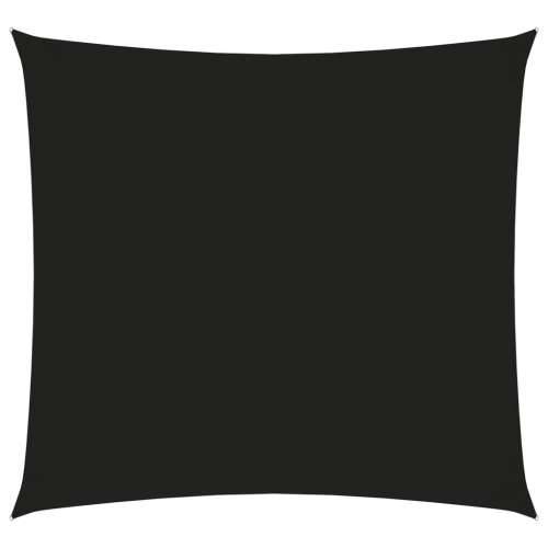 Jedro protiv sunca od tkanine Oxford četvrtasto 3 x 3 m crno
