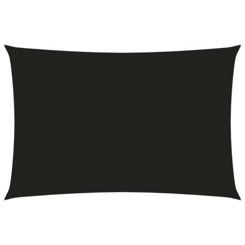 Jedro protiv sunca od tkanine Oxford pravokutno 2 x 4,5 m crno
