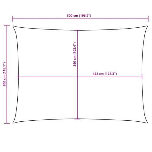Jedro za zaštitu od sunca od tkanine Oxford pravokutno 3 x 5 m crno - Crna 3 x 5 m 1 Cijena