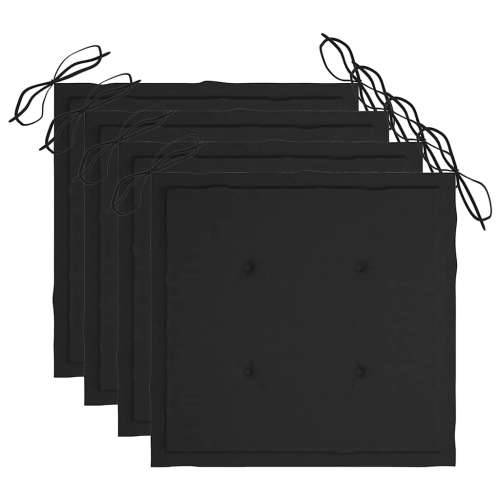 5-dijelni sklopivi vrtni blagovaonski set od bambusa - Crna 40 x 40 x 4 cm 4 Cijena