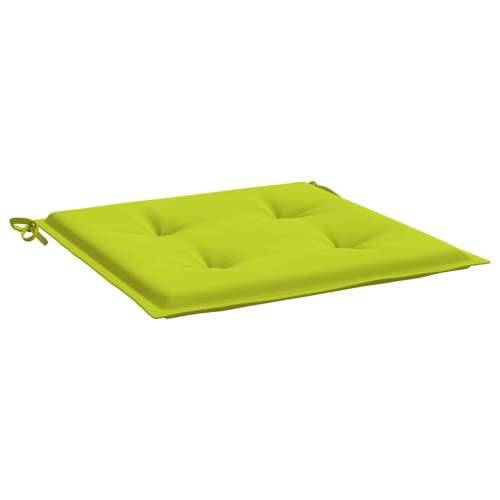 Jastuci za vrtne stolice 2 kom zeleni 50x50x4 cm od tkanine - Svjetlozelena 50 x 50 x 3 cm 2 Cijena