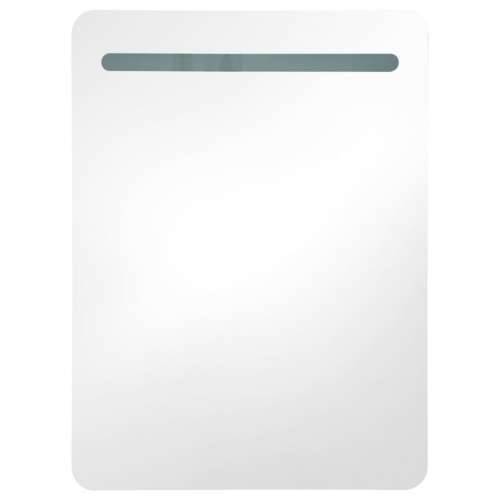 LED kupaonski ormarić s ogledalom boja betona 60 x 11 x 80 cm - Beton siva 1 Cijena