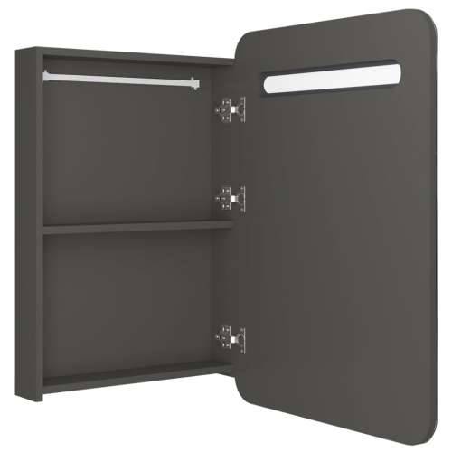 LED kupaonski ormarić s ogledalom antracit 60 x 11 x 80 cm - Antracit 1 Cijena
