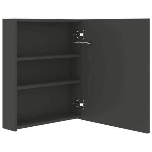 LED kupaonski ormarić s ogledalom antracit 50 x 14 x 60 cm - Antracit 1 Cijena
