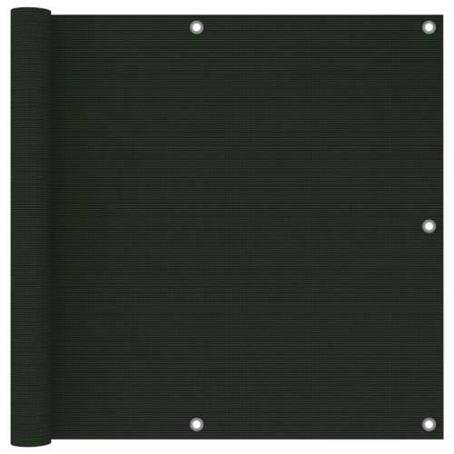 Balkonski zastor tamnozeleni 90 x 400 cm HDPE - Tamnozelena 90 x 400 cm Cijena