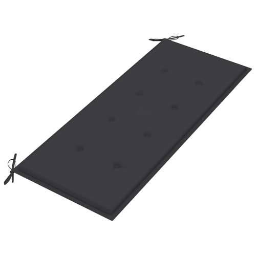 Sklopiva vrtna klupa s jastukom 118 cm od bambusa - Antracit 120 x 50 x 4 cm 1 2 Cijena