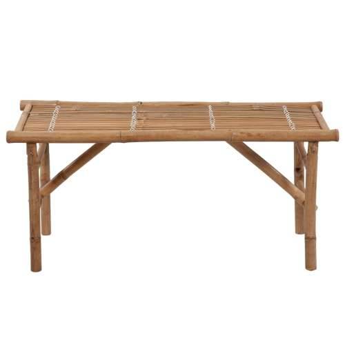 Sklopiva vrtna klupa s jastukom 118 cm od bambusa - Svjetlozelena 120 x 50 x 4 cm 1 2 Cijena