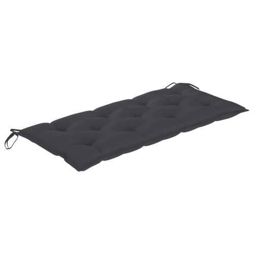 Sklopiva vrtna klupa s jastukom 118 cm od bambusa - Antracit 120 x 50 x 7 cm 1 Cijena
