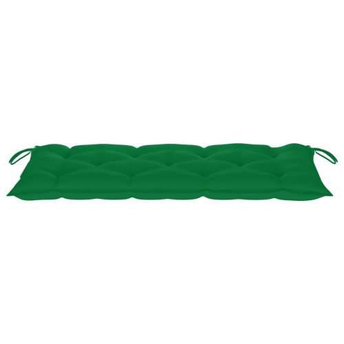 Sklopiva vrtna klupa s jastukom 118 cm od bambusa - Zelena 120 x 50 x 7 cm 1 Cijena