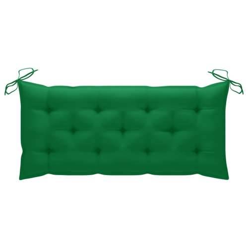 Sklopiva vrtna klupa s jastukom 118 cm od bambusa - Zelena 120 x 50 x 7 cm 1 Cijena
