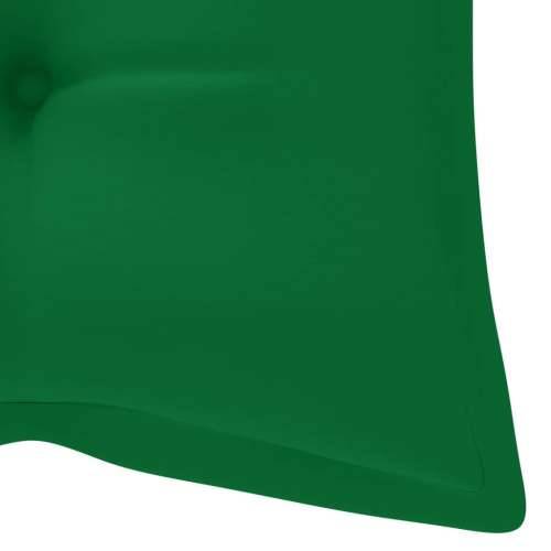 Sklopiva vrtna klupa s jastukom 118 cm od bambusa - Zelena 120 x 50 x 7 cm 1 Cijena