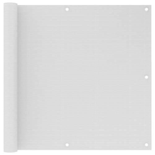 Balkonski zastor bijeli 90 x 500 cm HDPE Cijena