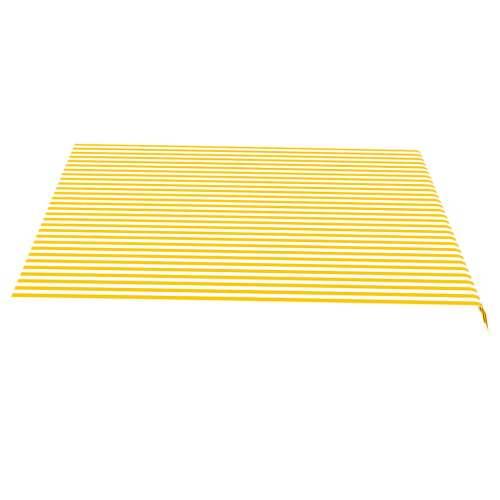 Zamjenska tkanina za tendu žuto-bijela 4 x 3,5 m Cijena