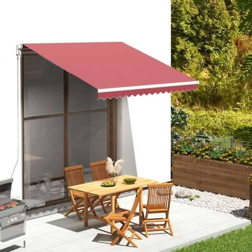 Platno za tendu - Zamjenska tkanina za tendu bordo 3 x 2,5 m - bordo 300 x 250 cm 1 Cijena