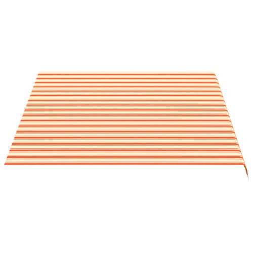 Zamjenska tkanina za tendu žuto-narančasta 4 x 3 m Cijena