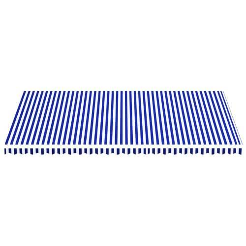 Platno za tendu - Zamjenska tkanina za tendu plavo-bijela 6 x 3,5 m - Plava i bijela 600 x 350 cm 1 Cijena