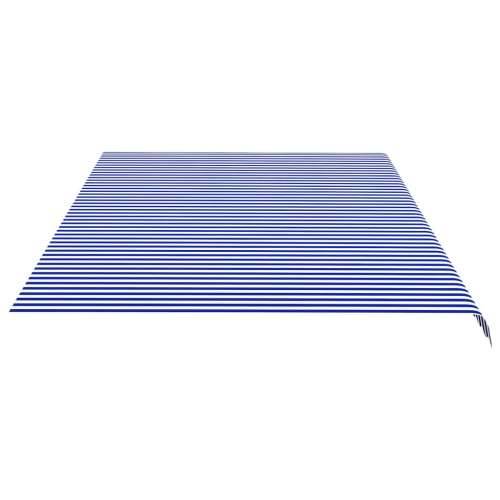 Platno za tendu - Zamjenska tkanina za tendu plavo-bijela 6 x 3,5 m - Plava i bijela 600 x 350 cm 1 Cijena